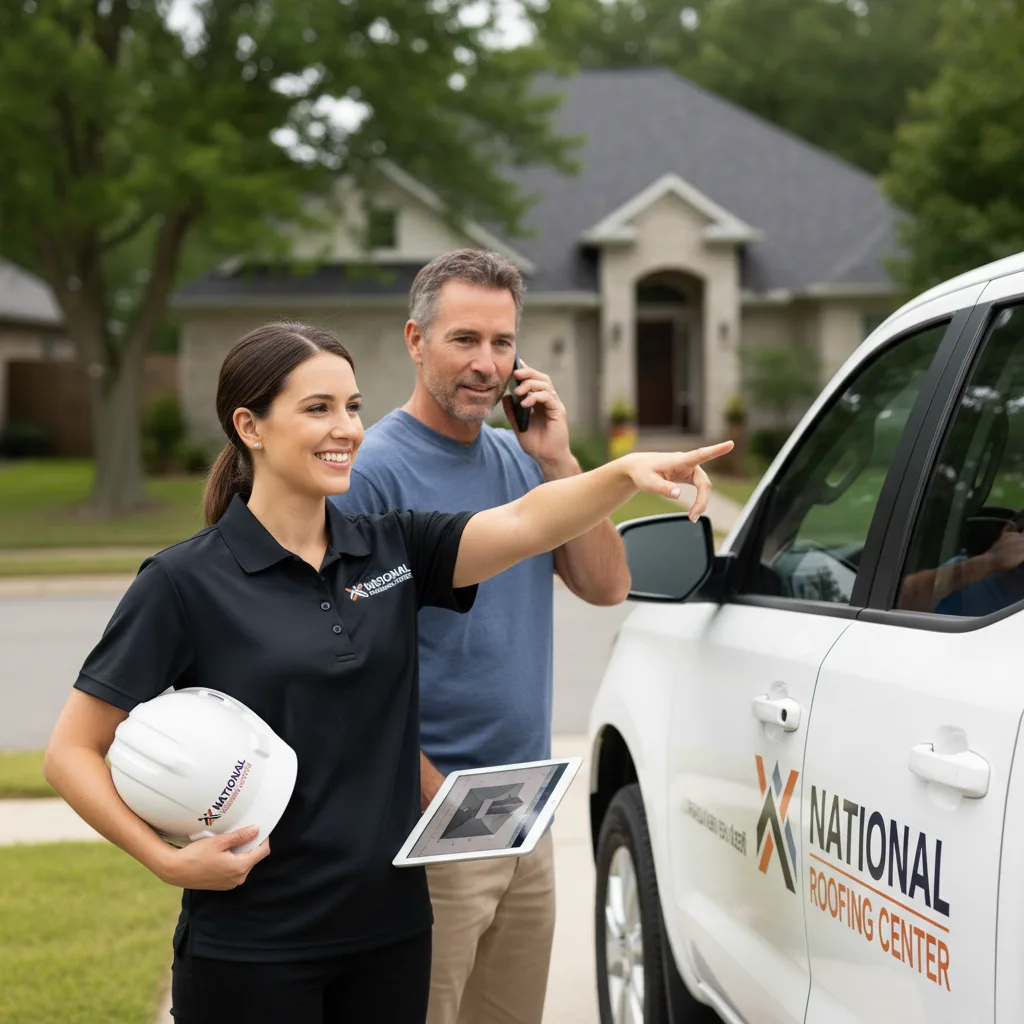 National Roofing Center customer support in Blaine